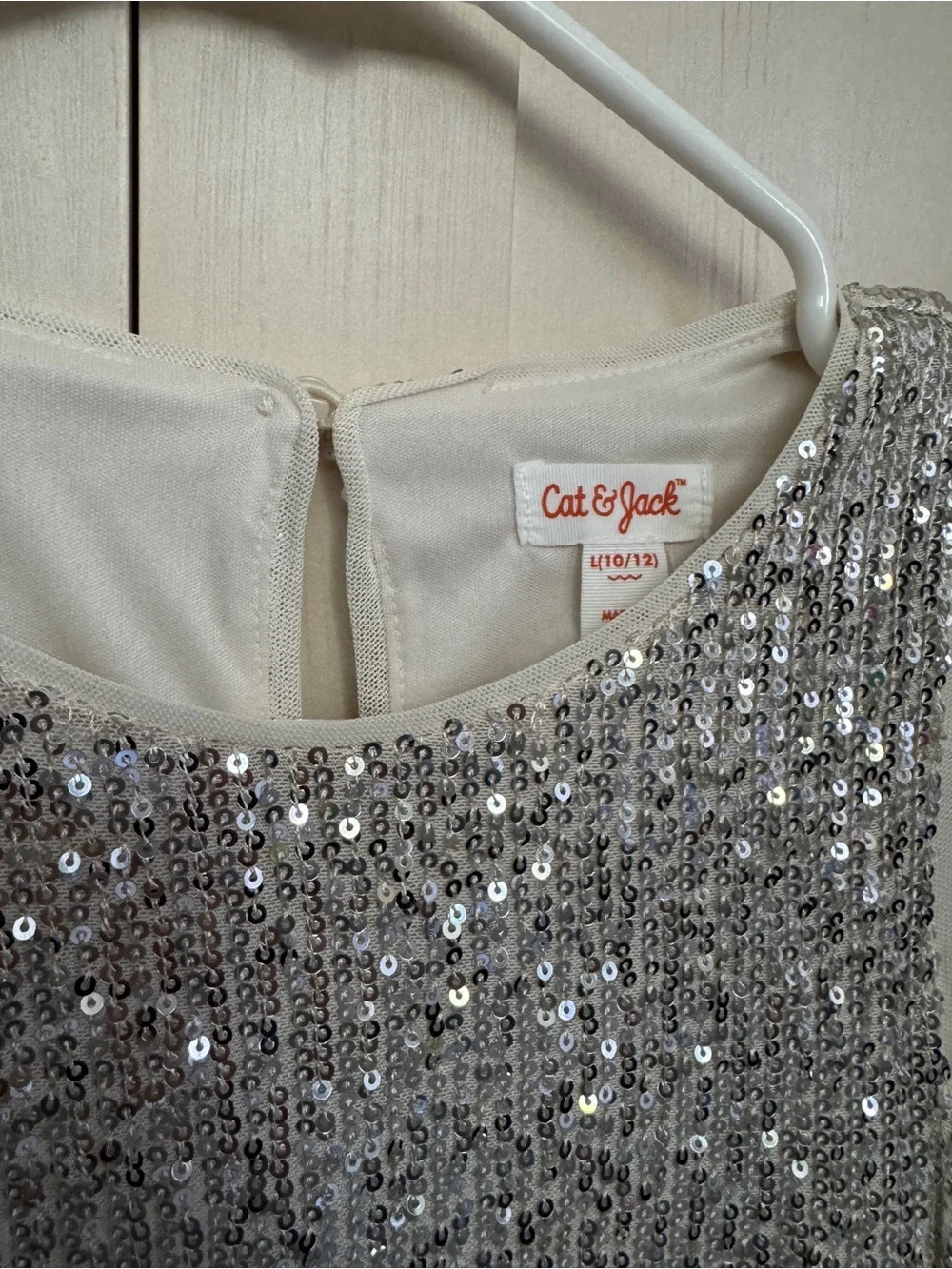 Cat & Jack Sparkle Sequins Beautiful Dress